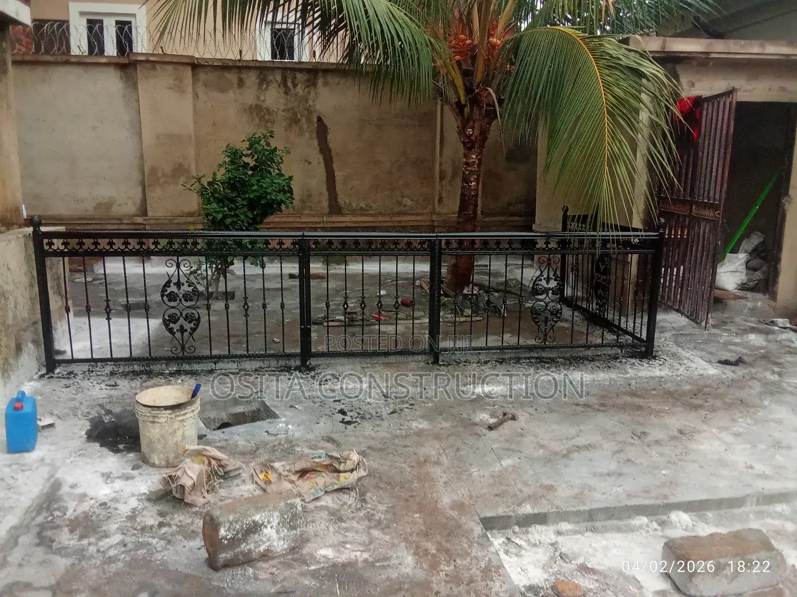 E Money Simple Design Wrought Iron Hand Rail