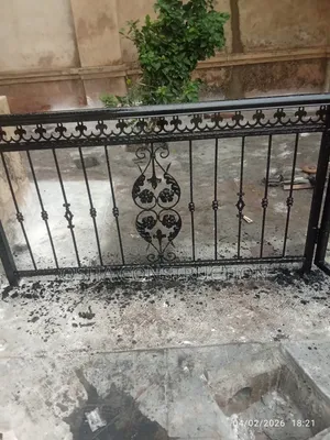 E Money Simple Design Wrought Iron Hand Rail