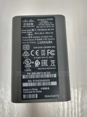 Cisco Poe Injector Cp-8832-Poe