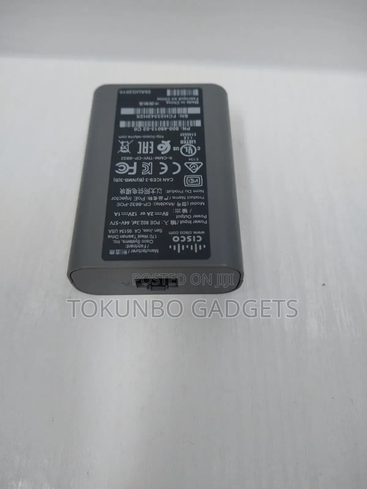 Cisco Poe Injector Cp-8832-Poe