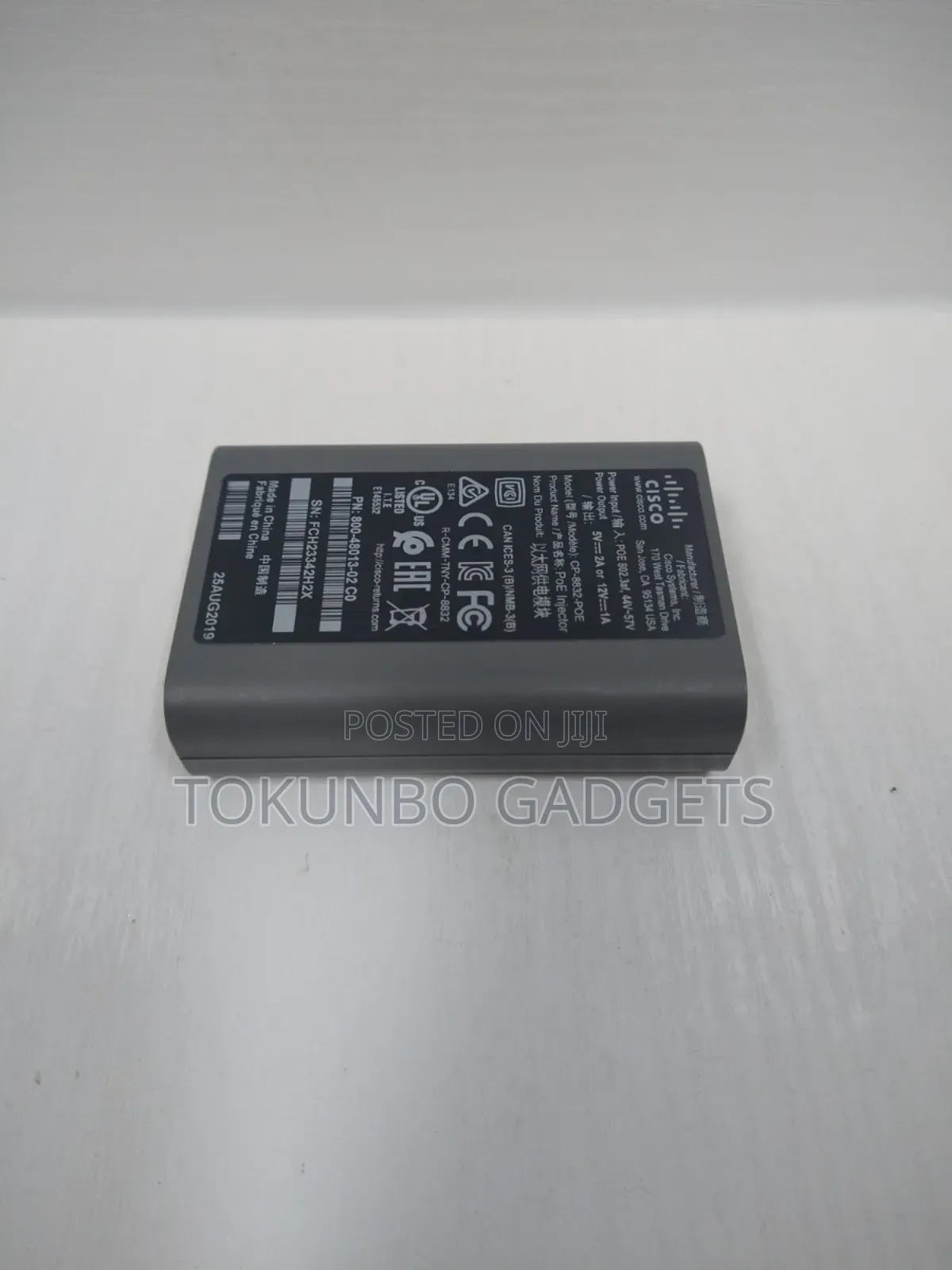 Cisco Poe Injector Cp-8832-Poe