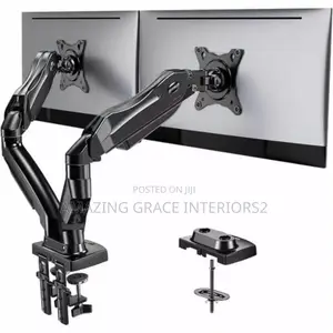 Huanuo Dual Monitor Stand 13 to 32 Inch Swivel Vesa Bracket