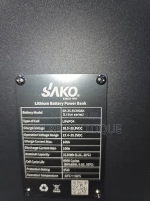 5kwh 24v Sako Lithium Battery