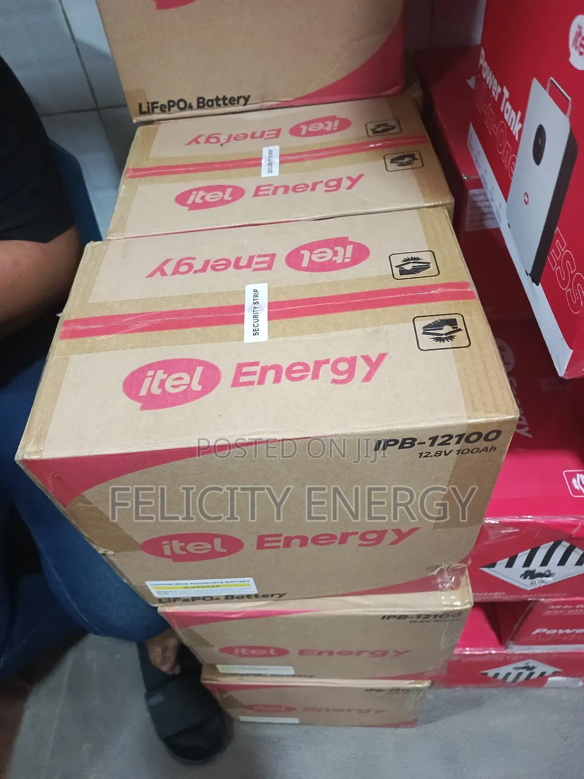 Itel Lithium Battery 100amps 12v