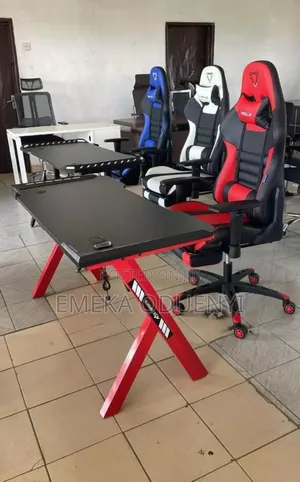 Gaming Chair and Gaming Desk