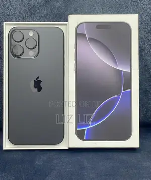New Apple iPhone 16 Pro Max 256 GB Black