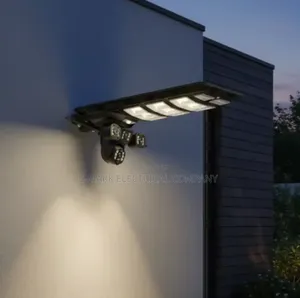 Ip 65 Solar Street Light 2000w With 3 Lens Camera 9mp 4g Monitoring La