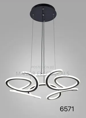 Stylish 3-Color Dropping Chandelier – Modern Led Ceiling Light