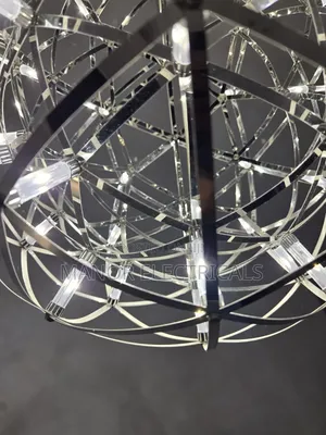 Orbit Stainless Inner Layer Chandelier – Luxury Modern Led Light