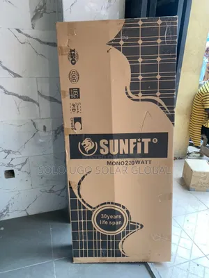 220watts Sunfit Mono Panels