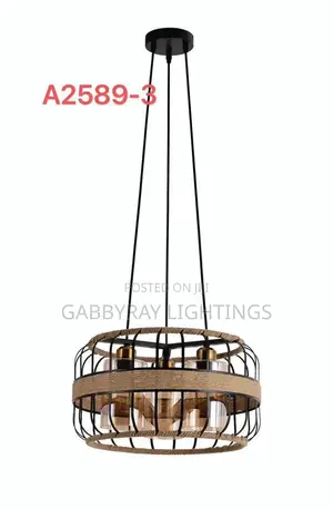 Premium Glass Iron Pendant