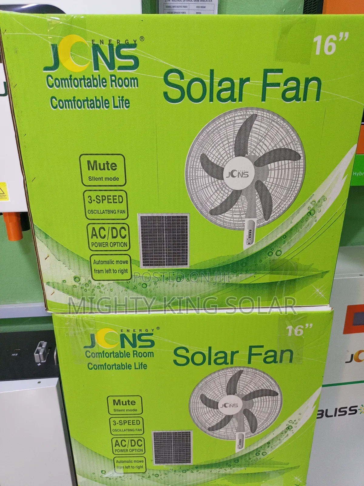 16 Inches Jons Standing Fan