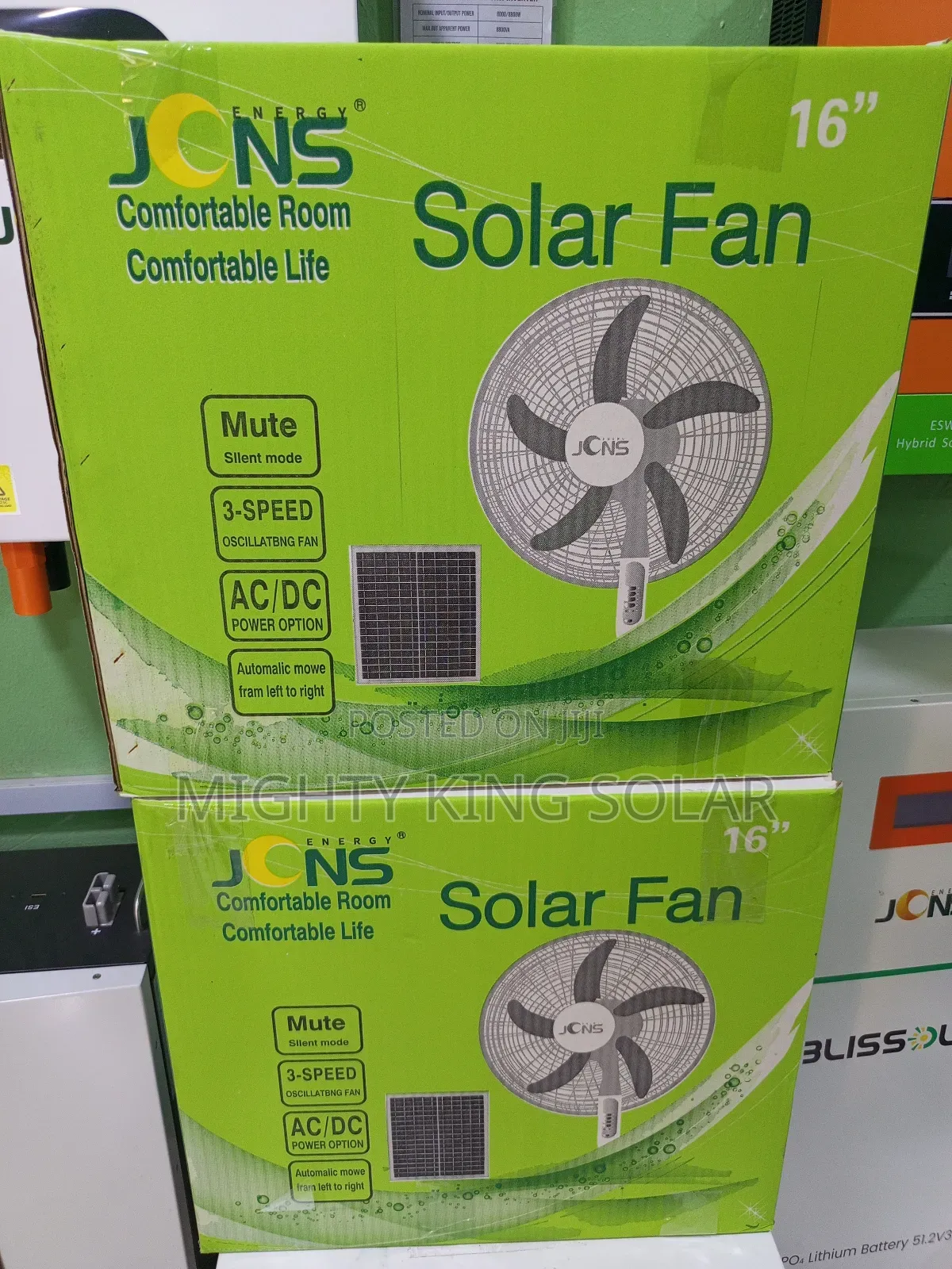 16 Inches Jons Standing Fan