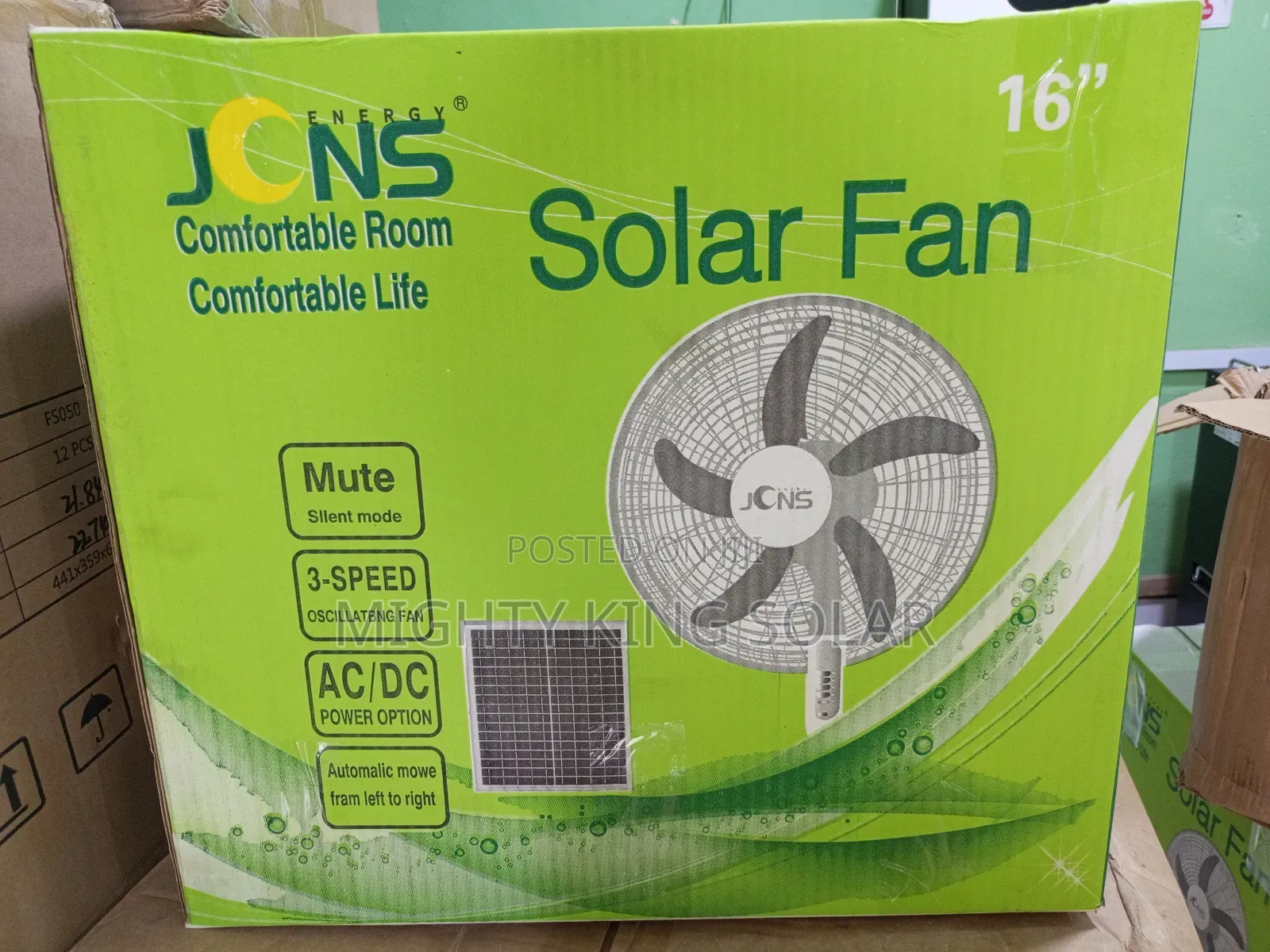 16 Inches Jons Standing Fan
