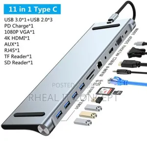 11 in 1 Type C Dock Station