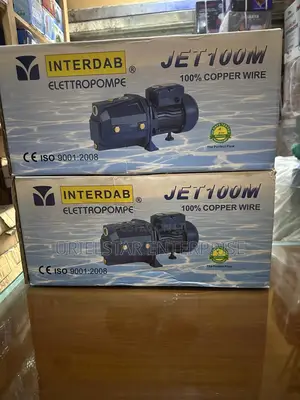 Interdab Pumping Machine 1hp Suface 100% Copper