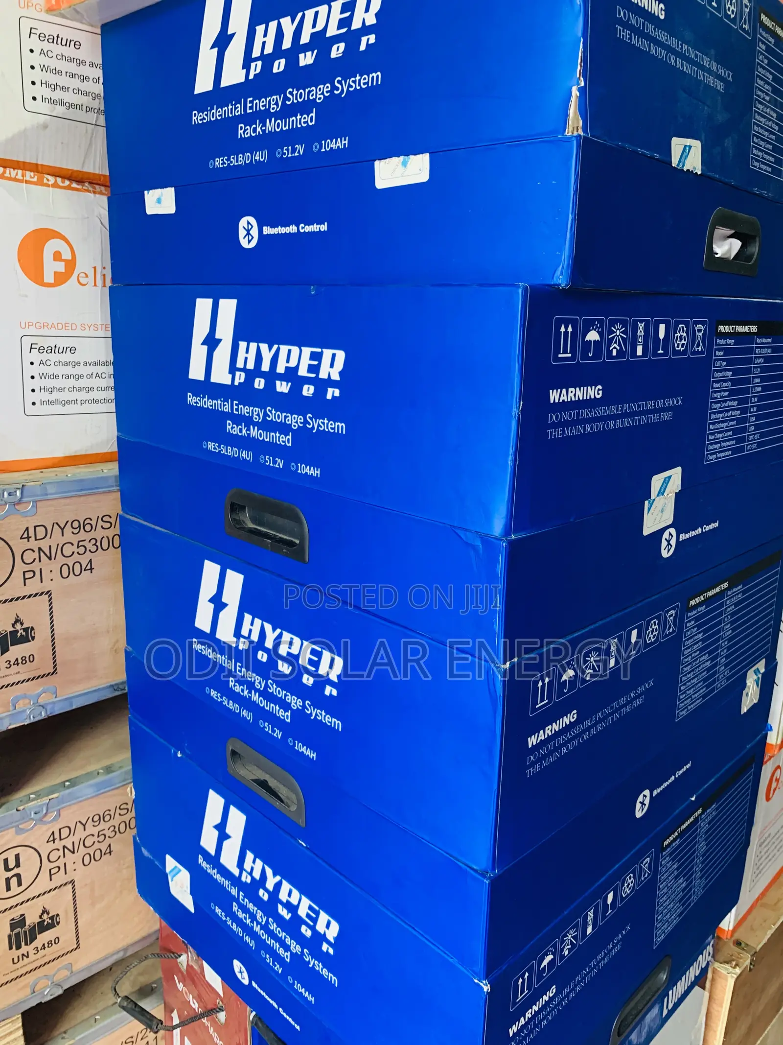 5kwh Hyper Power Lithium Battery 51.2v