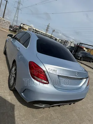 Mercedes-Benz C300 Sport 4dr AWD 4Matic Sedan (2.0L 4cyl 7A) 2015 Blue