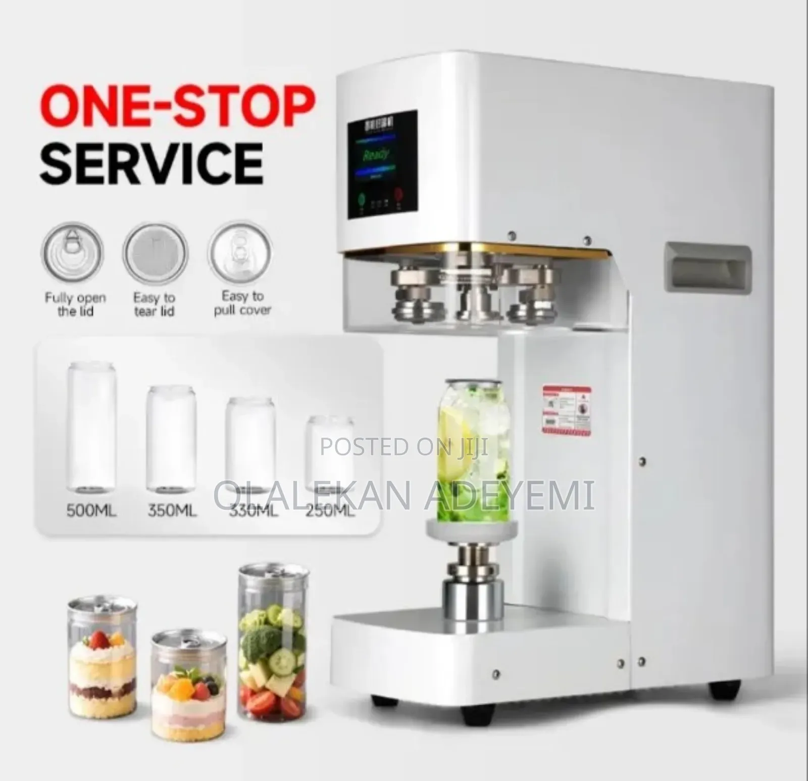 Automatic Can Bottle Sealing Machine