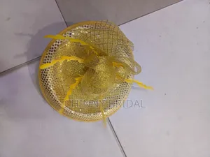 Oil Gold Fascinator