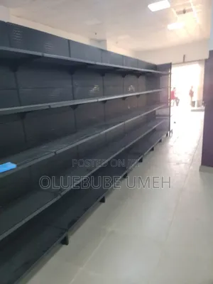 Black Supermarket Shelves