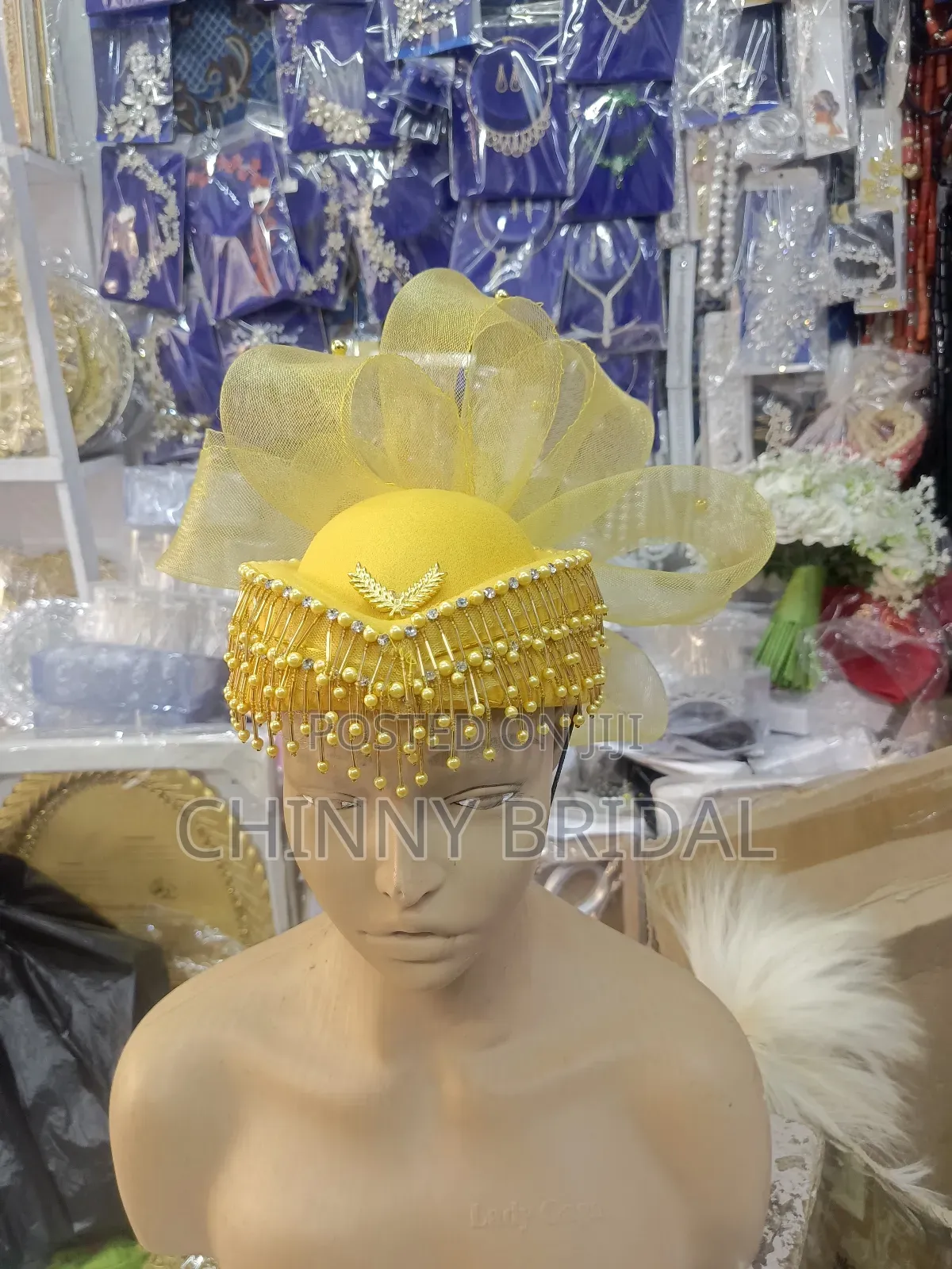 Full Beaded Fascinator