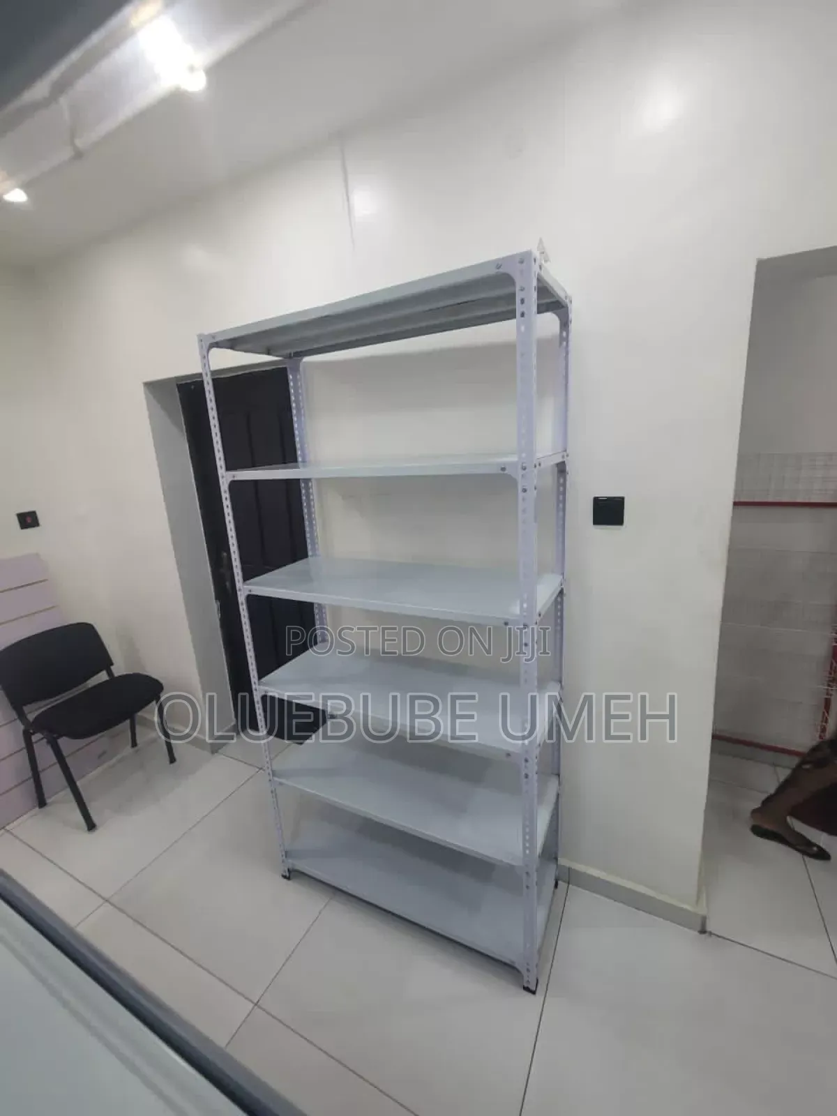 Steel Angle Rack White