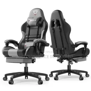 Furgle Pro Series Gaming Chair With Footrest and Headrest