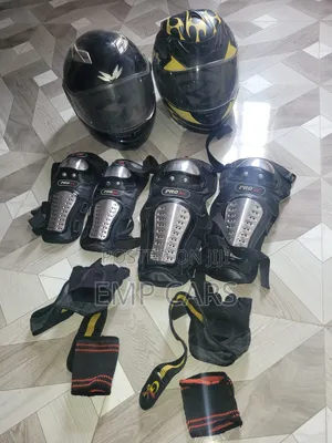 Power Bike Helmets + Safety G (2 Helmets, Knee & Elbow Guards, Gloves)