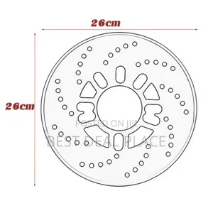 Sport Brake Disc Cover – Stylish Car Wheel Upgrade 2pcs Set Silver