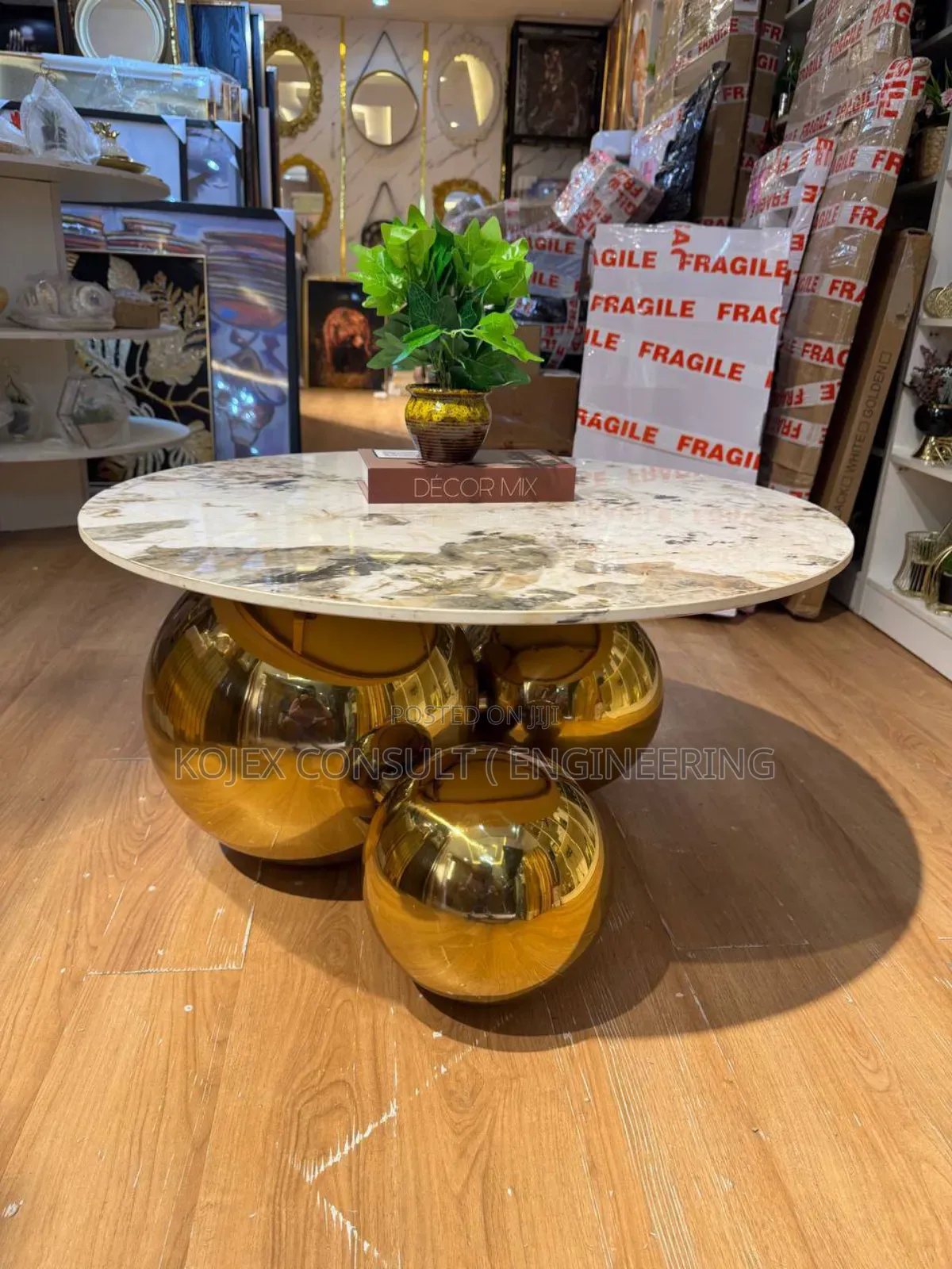 Pure Luxury 
Stylish Marble Solid Center Table 
Real Marble