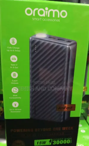 Oraimo 30000mah Powerbank