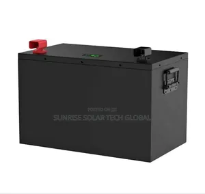 8kwh 24v Haisic Lithium Battery Black