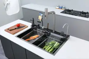 Luxury Kitchen Sink With Phone Holder
