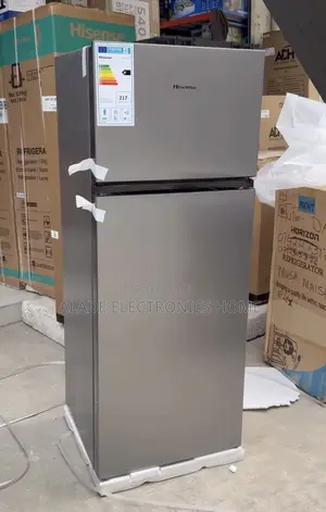 Hisense Double Door Refrigerator 204ltrs ” Inverter Gas” 10yrs Waranty