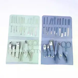 Premium 16-Piece Nail Grooming Kit for Home Stainless