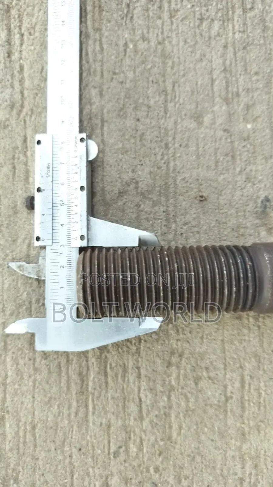 Heavy Duty M36*160 Black Bolt and Nuts