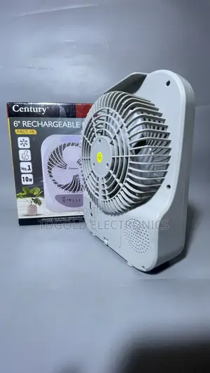 Century 6 Inches Rechargeable Table Fan Is