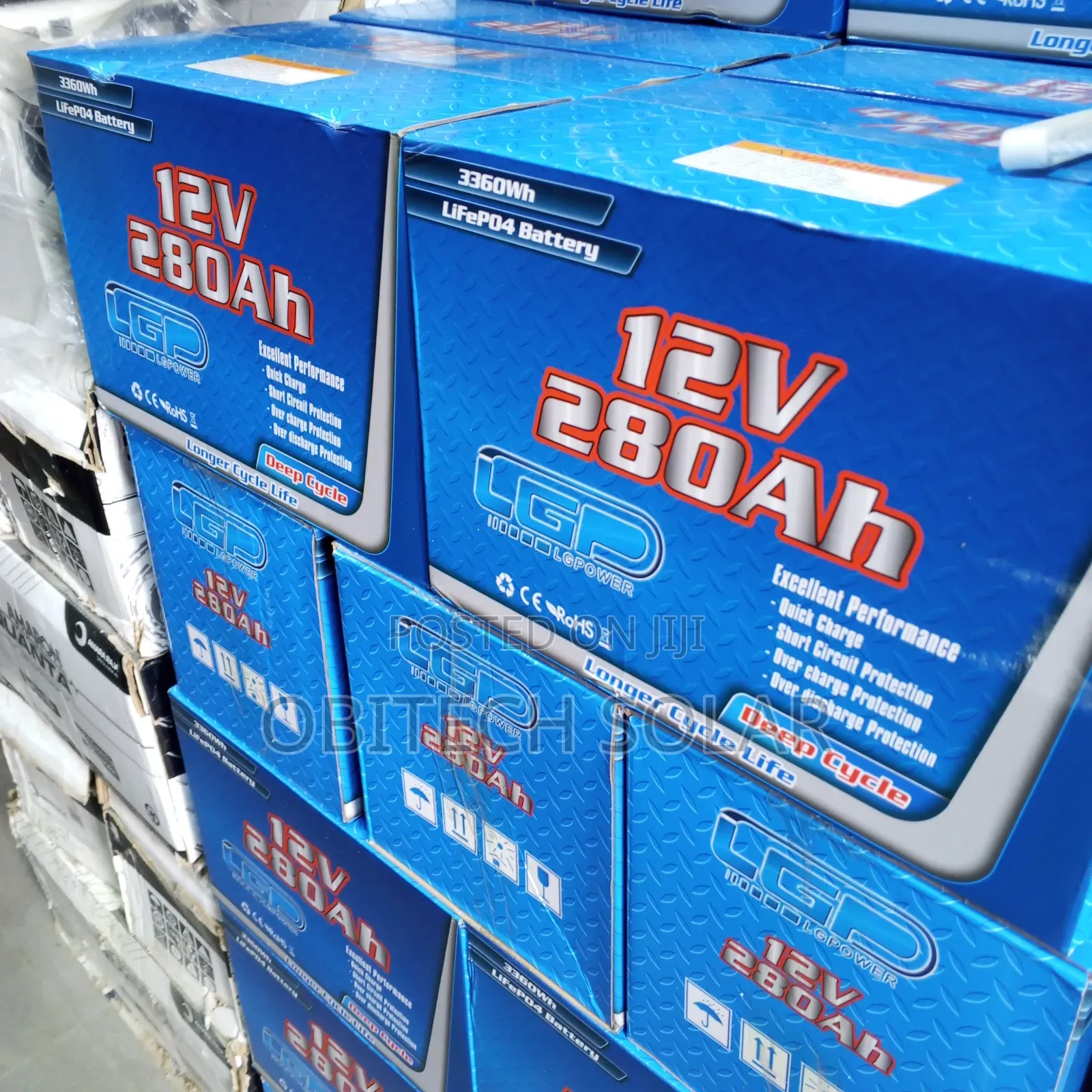 280ah LGP 12v Gle Solar Battery