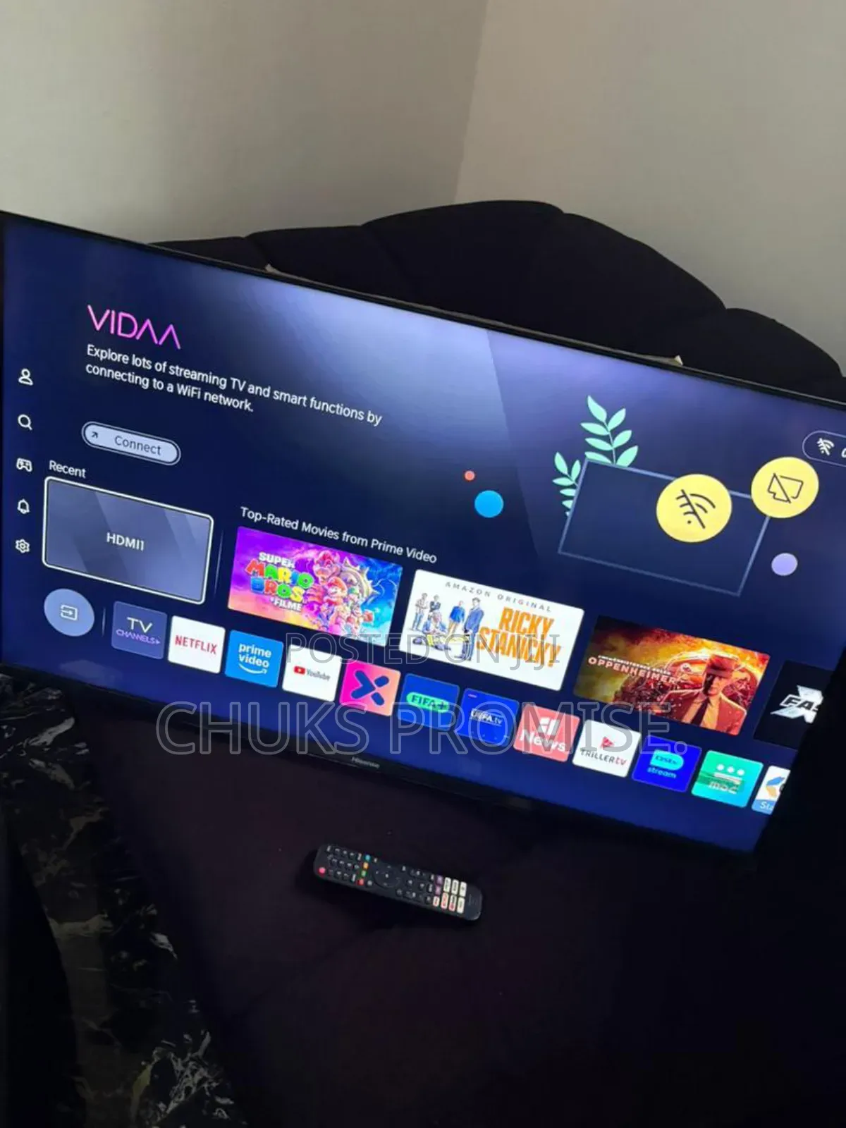 75inch Hisense Qled Tv