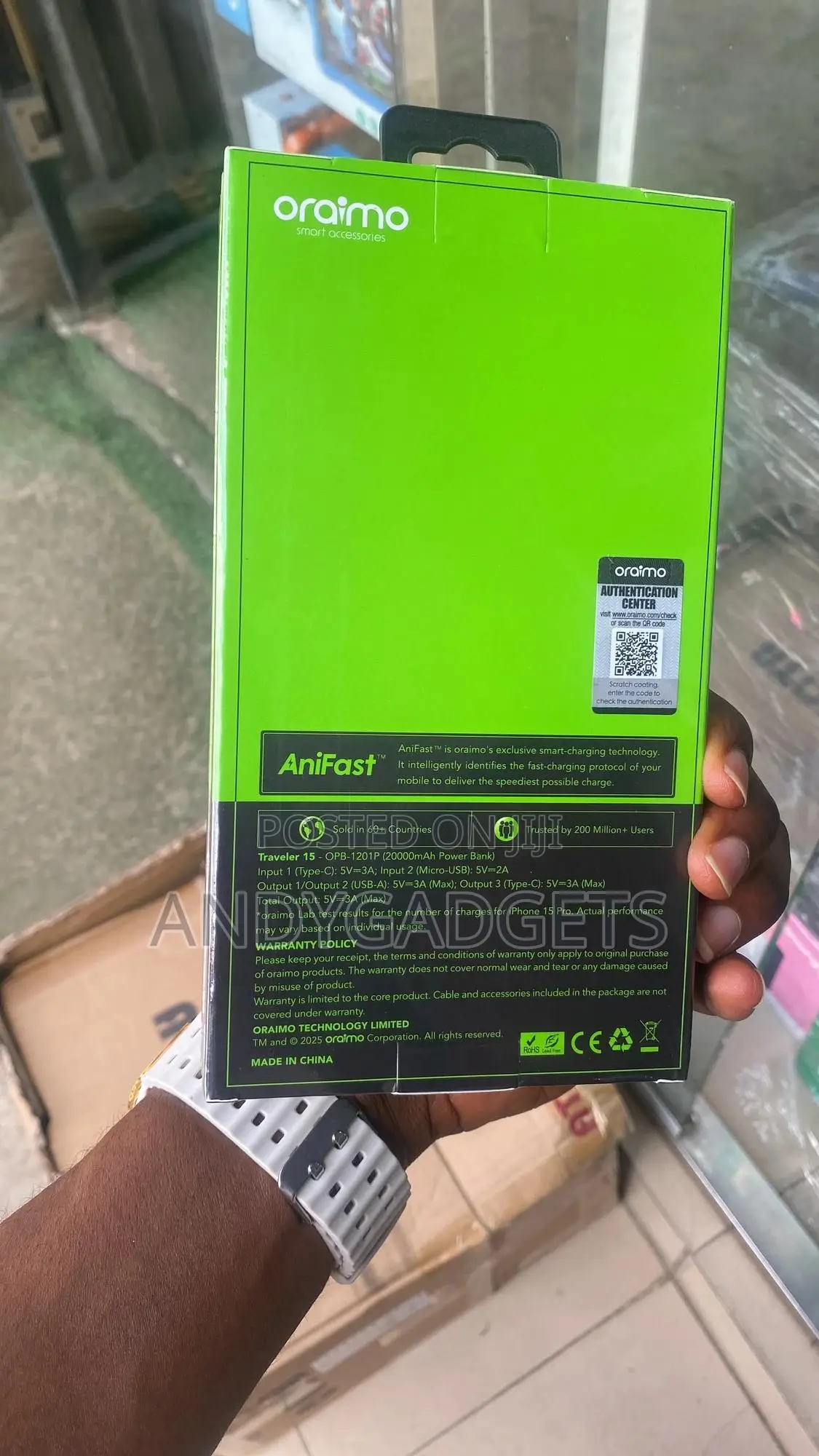 Oraimo Power Bank