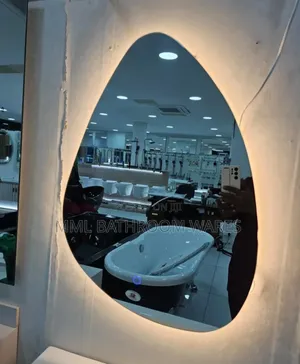 Egg Shape Mirrors With Lights