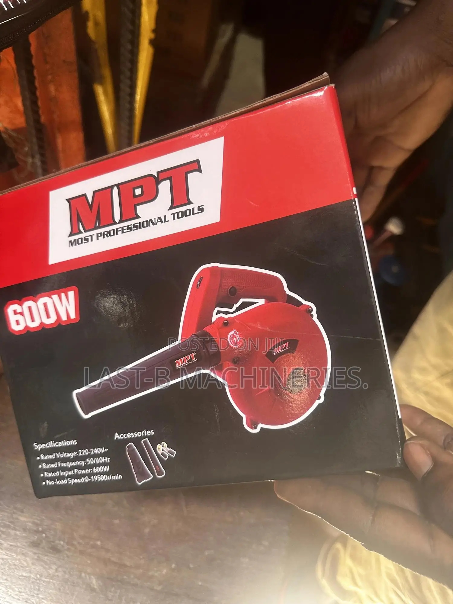 600w MPT Hand Blower