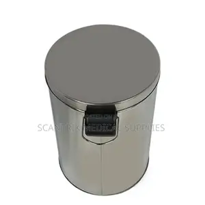 Double-Layer Stainless Steel Trash Bin Pedal