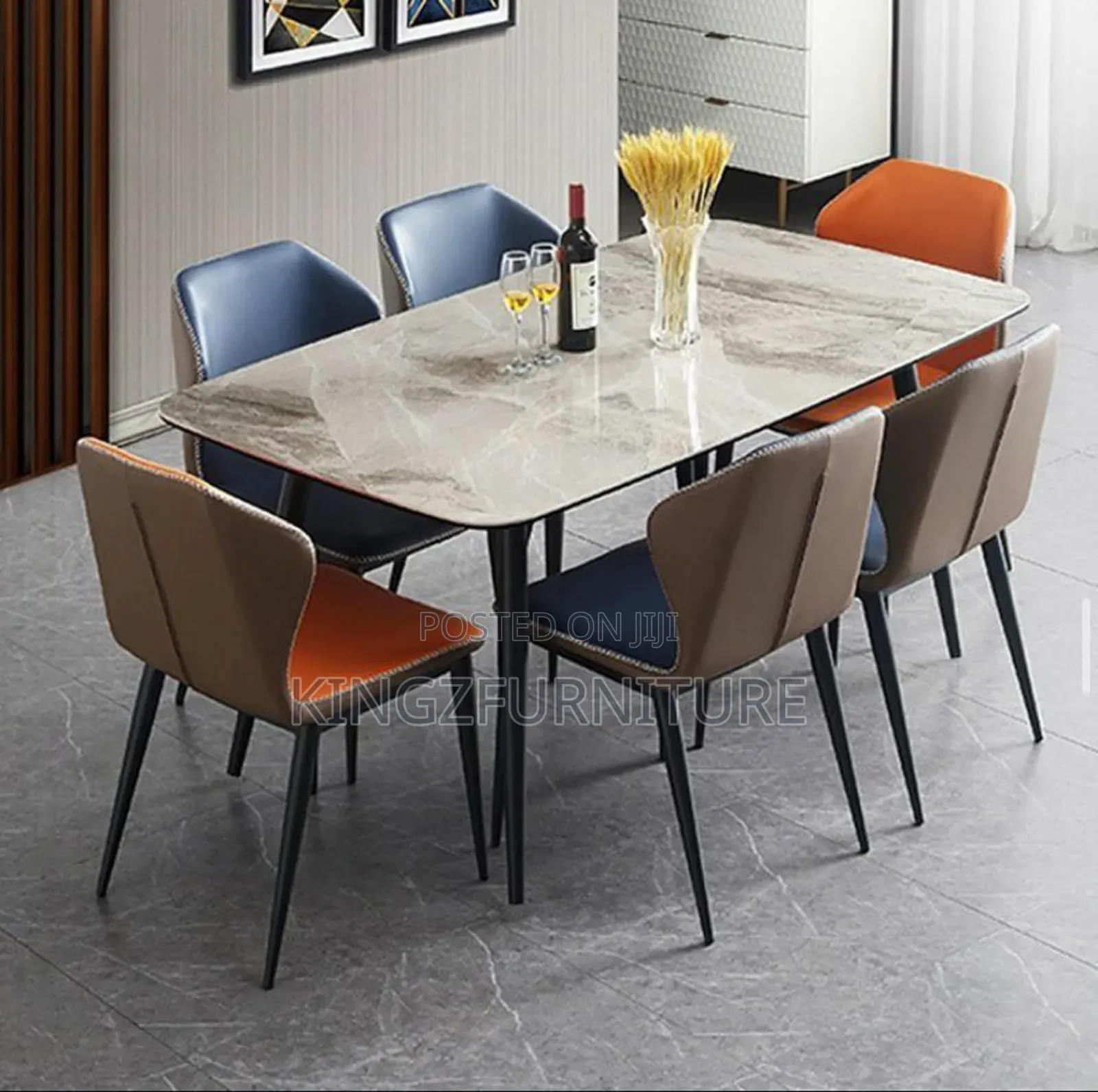 Sintered Stone Marble Top Dining Sets