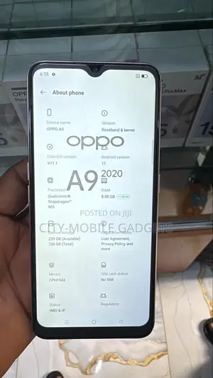 Oppo A9 128 GB White