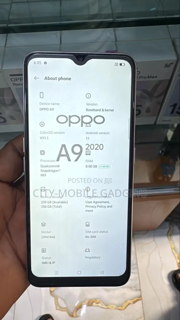 Oppo A9 128 GB White