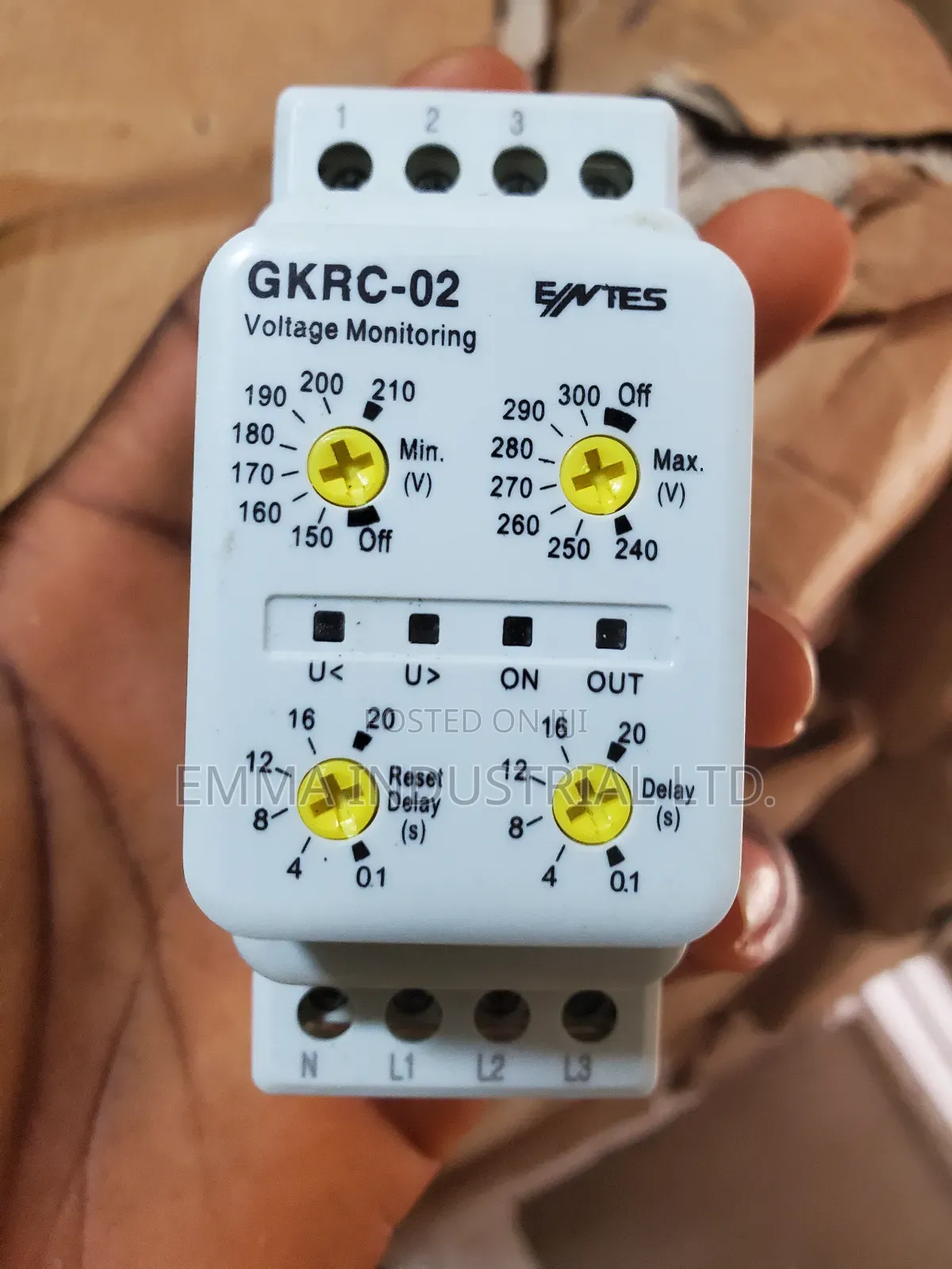 GKCR-02 Phase Failure Relay