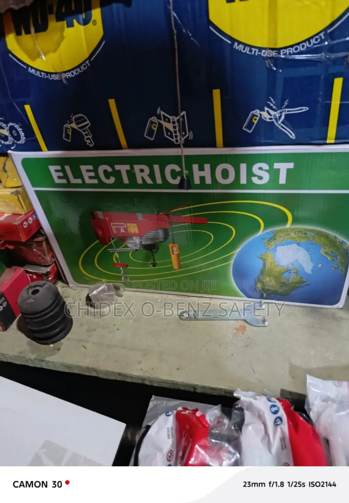 500kg Electric Wire Hoist Rope don siyarwa - CHIDEX O-BENZ SAFETY ...