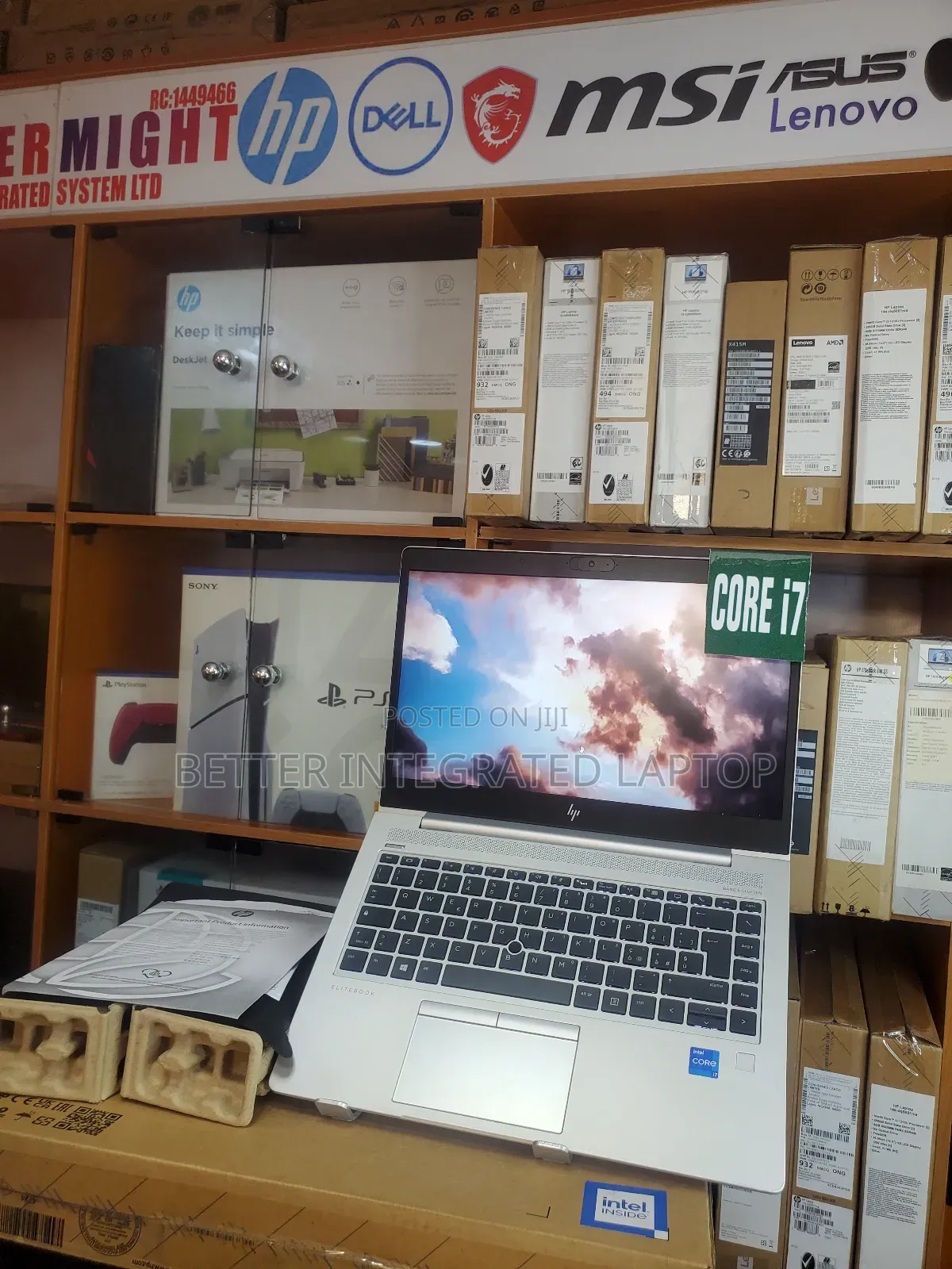 New Laptop HP EliteBook 830 G5 12GB Intel Core 7 SSD 256GB